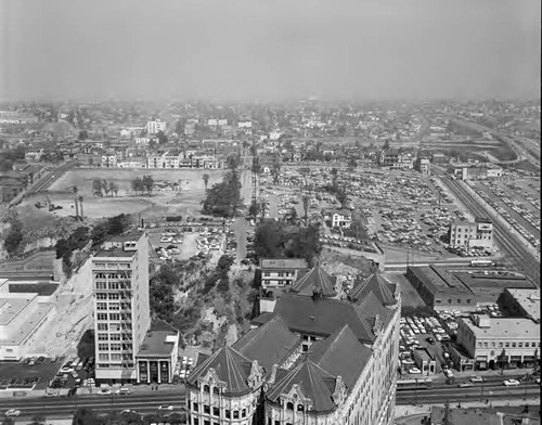 General view from the City Hall tower, looking west