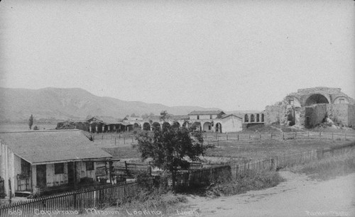 Ruins of Mission San Juan Capistrano, 1868