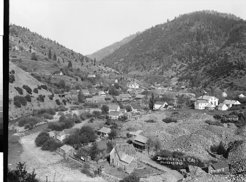 Downieville Cal. Founded 1849