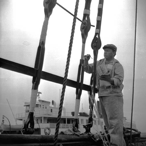 C.A. Thayer (schooner, 3m) Th-B4.371, 1960 August