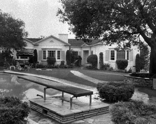 Hedy Lamarr's home on Benedict Canyon Road