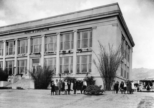 Group photo, Longfellow School