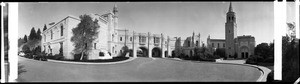 Terrace entrance to Forest Lawn mausoleum, Glendale, CA, 1938