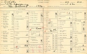 WPA household census for 1446 MCCOLLUM ST, Los Angeles