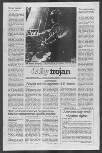 Daily Trojan, Vol. 88, No. 9, February 14, 1980