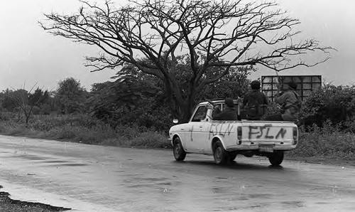 Sandinistas on Truck, Nicaragua, 1979