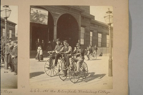 At the Velocipede Training School