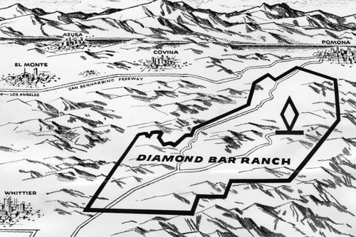 Diamond Bar Ranch, a drawing