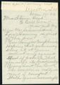 W. English letter to Schumann-Heink