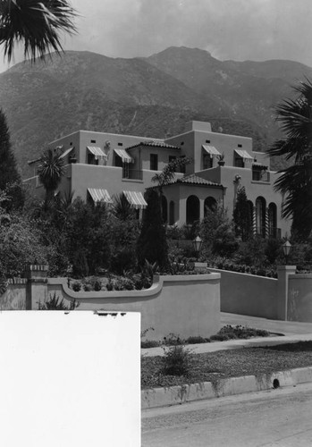 View of a Pasadena home