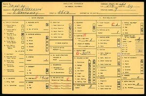 WPA household census for 3850 S BROADWAY, Los Angeles County