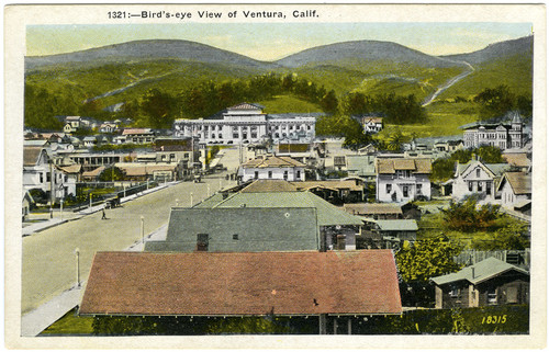 Bird's-eye view of Ventura