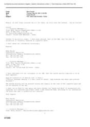 [Email from Gerald Barry to Mounif Fawaz regarding the LC for Dubai]