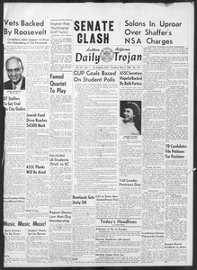 Daily Trojan, Vol. 41, No. 129, May 04, 1950