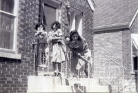 Patricia and sisters in Chicago