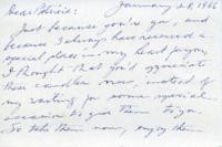 Letter from Carl D. Duncan to Patricia Whiting, January 28, 1966