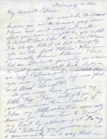 Letter from Carl D. Duncan to Patricia Whiting, February 4, 1966