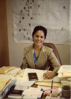 Patricia Whiting at work as a legislator