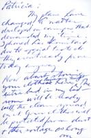 Undated letter from Carl Duncan to Patricia Whiting