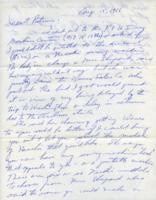 Letter from Carl D. Duncan to Patricia Whiting, August 15, 1966