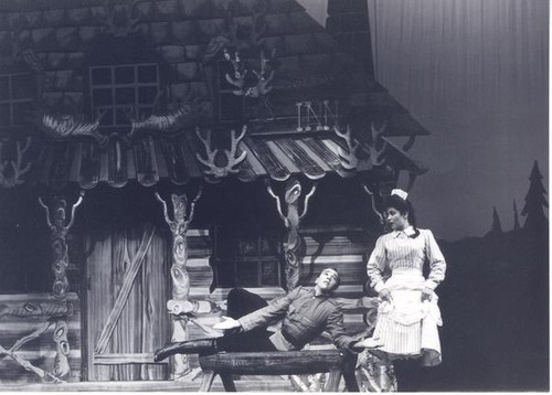 Patricia Whiting in a college play