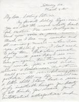 Letter from Carl D. Duncan to Patricia Whiting, March 6, 1965