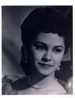 Patricia Whiting prom portrait