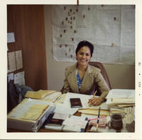 Patricia Whiting at work as a legislator