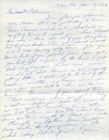 Letter from Carl D. Duncan to Patricia Whiting, January 19, 1966