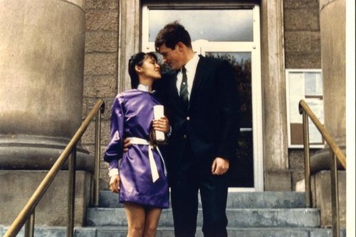 Vince and Patricia Whiting on their first wedding