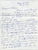 Letter from Carl D. Duncan to Patricia Whiting, May 17, 1966