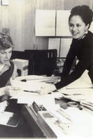 Patricia Whiting working with a student