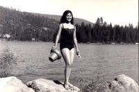 Patricia Whiting at the lake