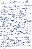 Undated letter from Carl Duncan to Patricia Whiting