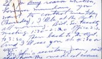 Undated letter from Carl Duncan to Patricia Whiting