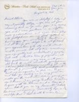 Letter from Carl D. Duncan to Patricia Whiting, August 16, 1966