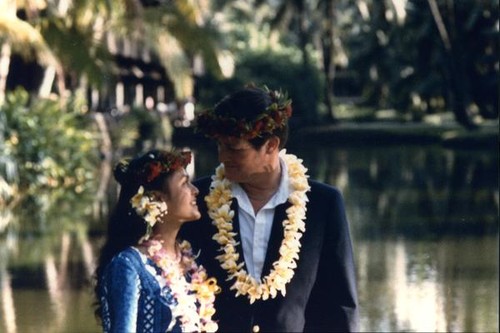 Portrait of Vince and Patricia Whiting in Hawaii