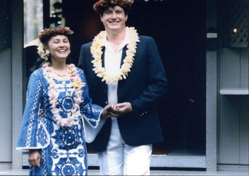 Vince and Patricia Whiting celebrating their anniversary