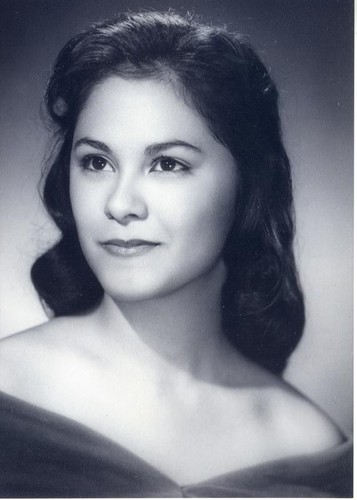 Patricia Whiting in high school