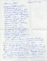 Letter from Carl D. Duncan to Patricia Whiting, August 8, 1964