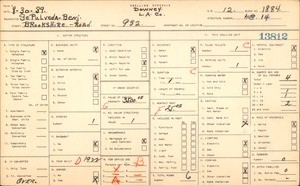 WPA household census for 932 Brookshire Road, Los Angeles County