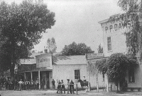 Main Street, Porterville, Calif., 1885