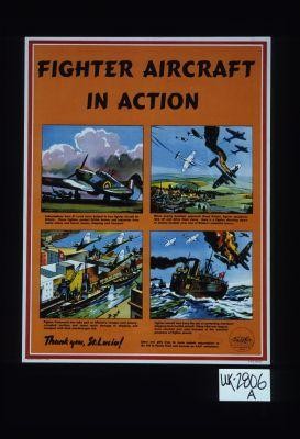 Fighter aircraft in action ... Thank you, St. Lucia. Other war gifts from St. Lucia include subscriptions to the Aid to Russia Fund, and towards an A.R.P. ambulance