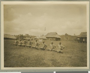Physical fitness, Chogoria, Kenya, ca.1927