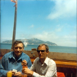 John Canalli with his father