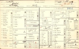 WPA household census for 337 4TH AVE, Los Angeles County