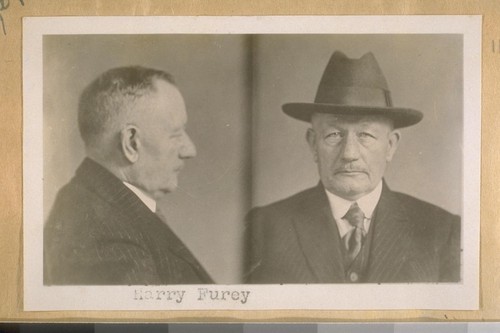 Joseph and Harry Furey, who were known throughout the United States as swindlers and bunco men. They were expert at the lock trick and the pea and shell game. They swindled a cattleman out of $14,000.00 by means of a fake race in Nevada