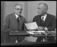 John D. Kennedy appears with Judge Richardson in relation to the battery of Arthur C. Burch