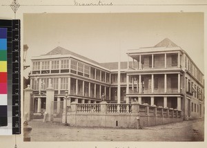 View of government house, Port Louis, Mauritius, ca. 1870
