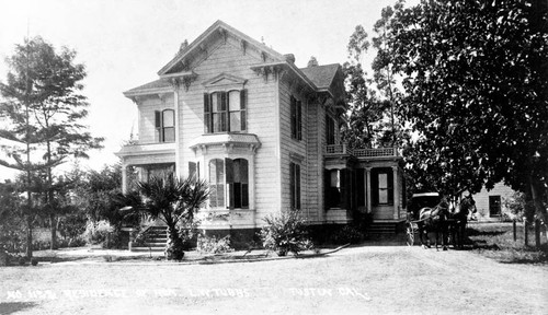 Home of Hon. L.W. Tubbs, First Street in Tustin